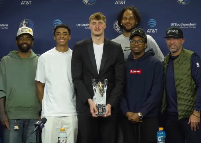 Cooper Flagg sobre Rookie of the Year: “Mostra que tudo vale a pena”