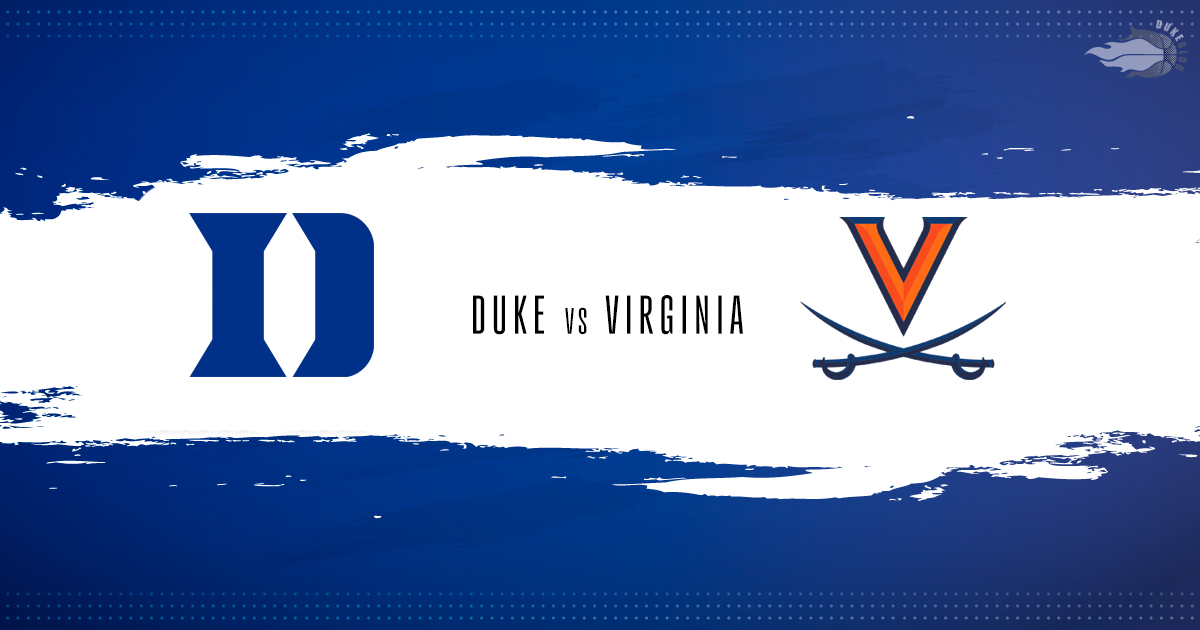 Antevisão do ACCT: #1 Duke Blue Devils (31-2, 17-1 ACC) vs. #10 Virginia Cavaliers (29-4, 15-3 ACC)