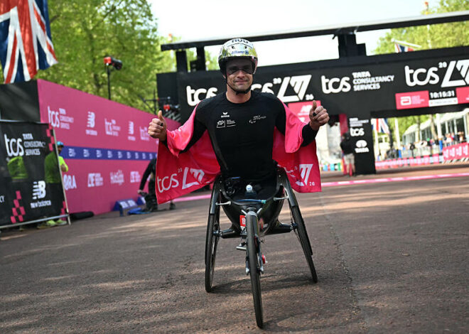 Marcel Hug iguala o número recorde de vitórias de David Weir em Londres