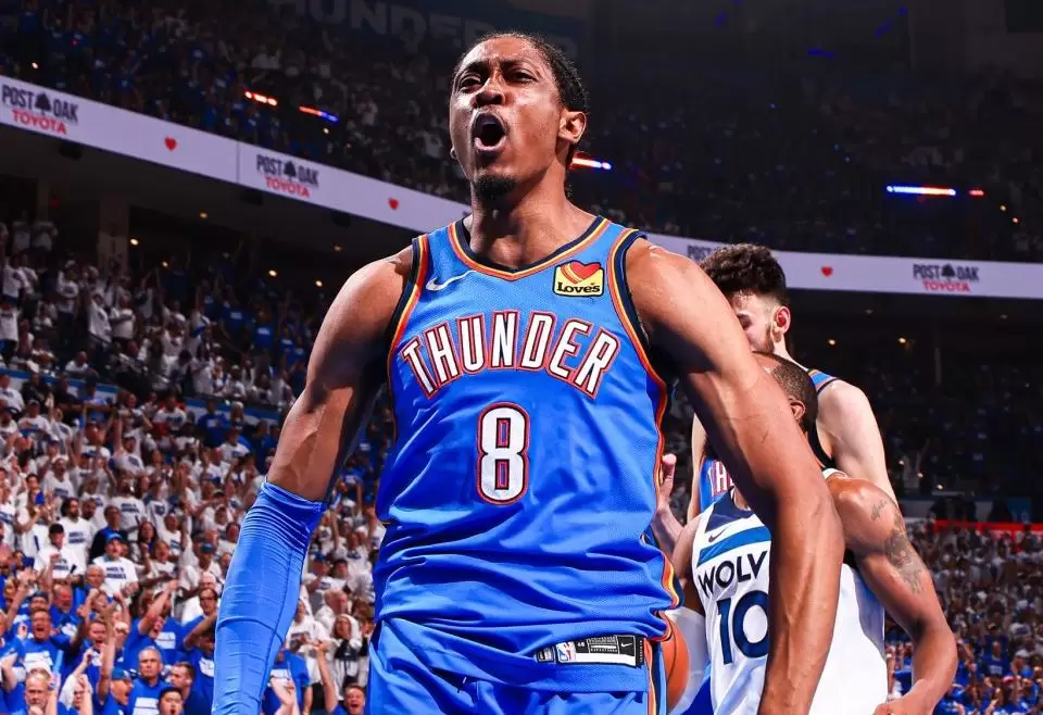 Thunder se ajusta à lesão de Jalen Williams