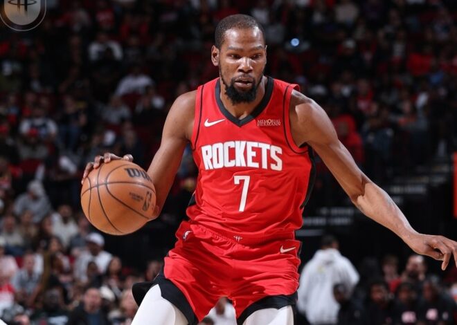 Kevin Durant fora do jogo 6 contra o Lakers