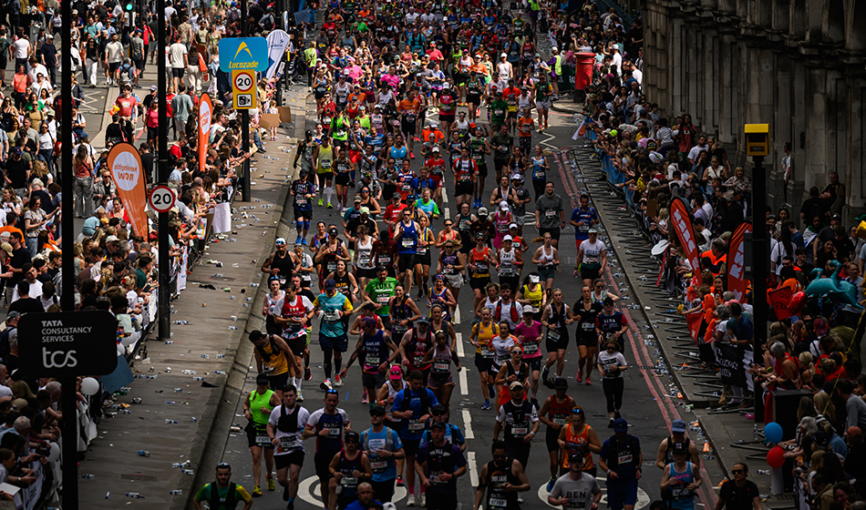 Maratona de Londres animada pela chance de causar duplo impacto em 2027