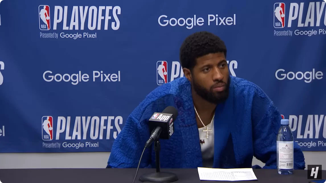 Paul George joga como terceira opção atrás de VJ Edgecombe