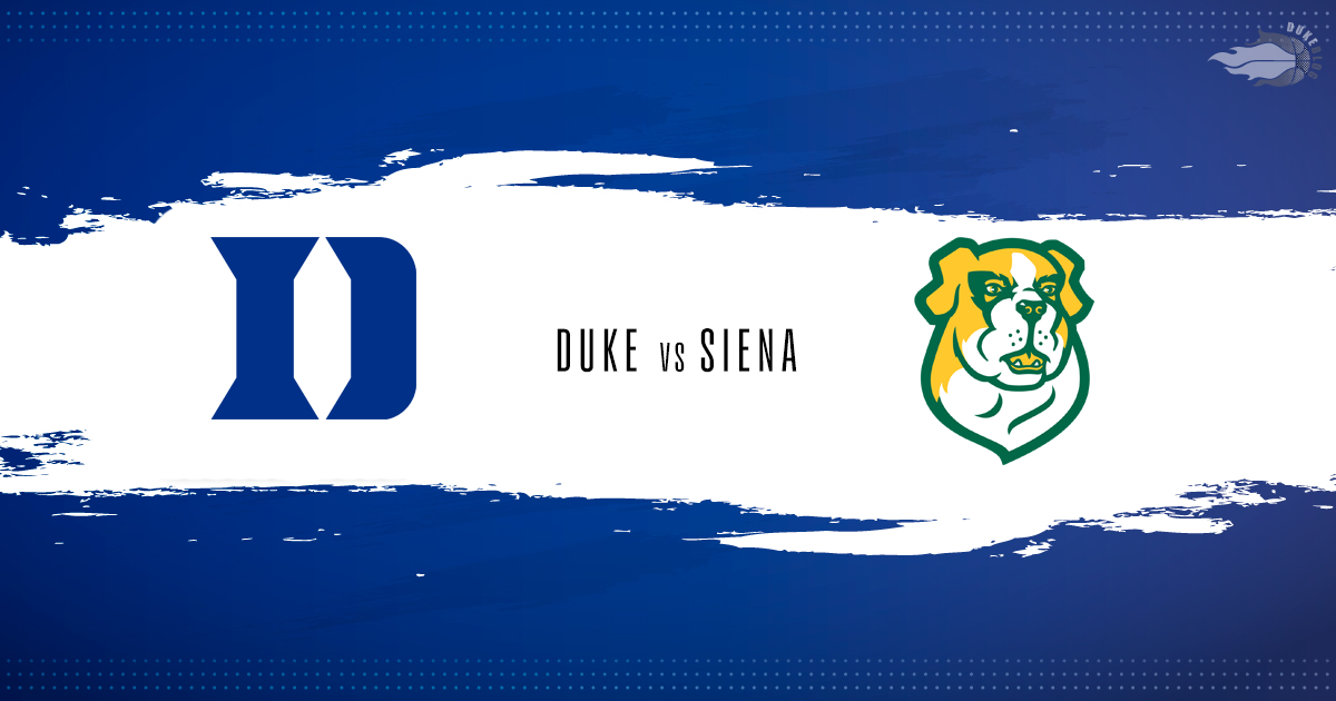 Antevisão do NCAAT: #1 Duke Blue Devils (32-2, 17-1 ACC) vs Siena Saints (23-11, 13-7 MAAC)