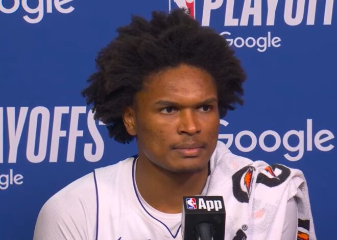 A reação contundente de Ausar Thompson ao colapso dos Pistons diz tudo sobre o Jogo 3