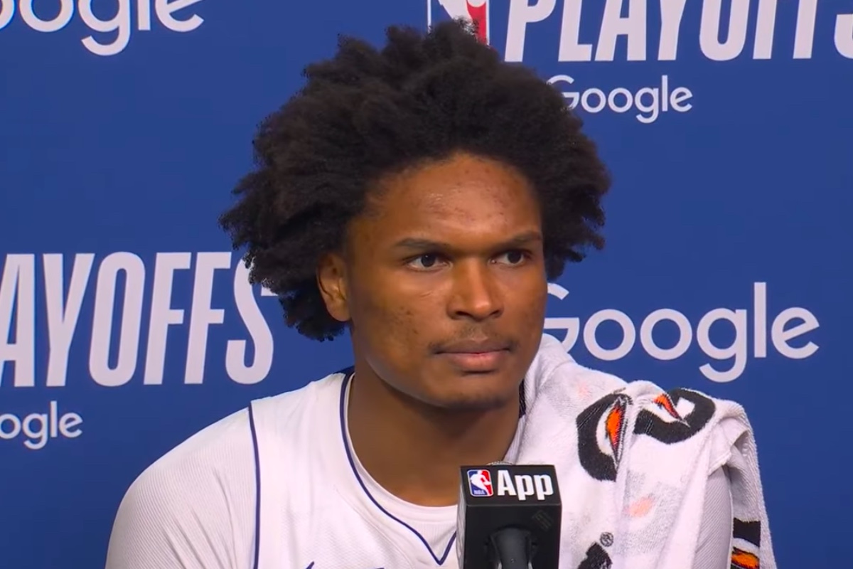 A reação contundente de Ausar Thompson ao colapso dos Pistons diz tudo sobre o Jogo 3