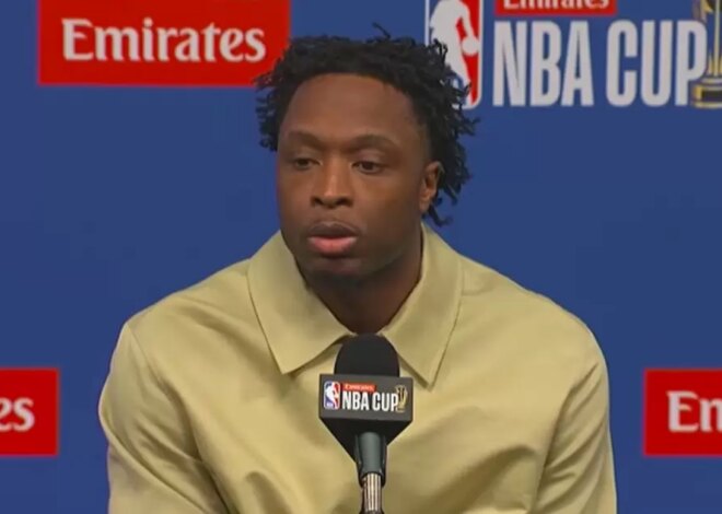 OG Anunoby diagnosticado com distensão nos isquiotibiais