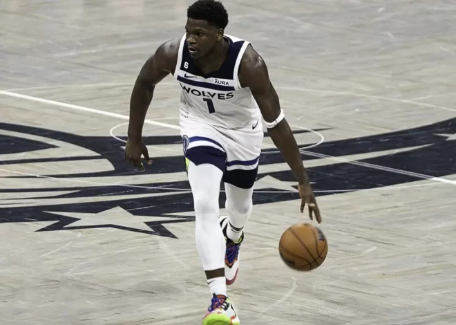 Anthony Edwards questionável para o jogo 1 contra o Spurs