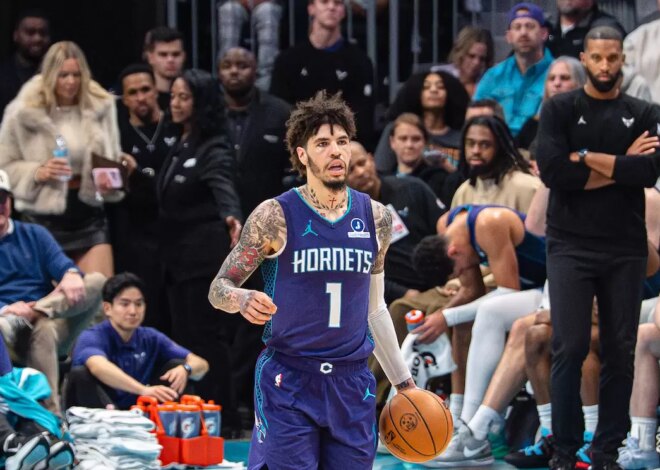 LaMelo Ball e Ana Montana dão as boas-vindas ao menino