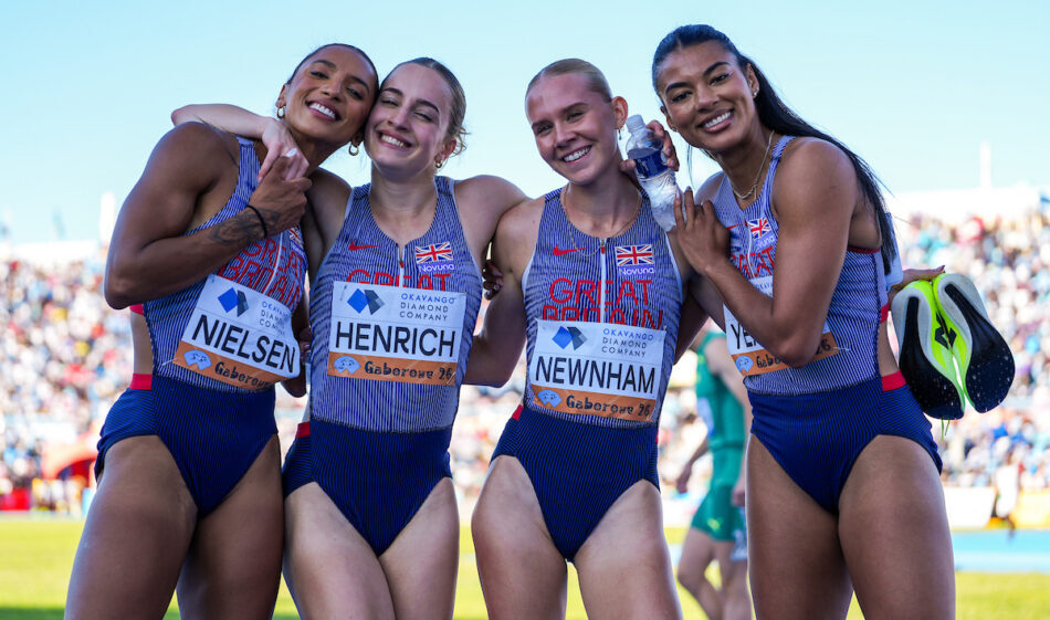 Sucesso britânico no primeiro dia no World Athletics Relays em Botswana