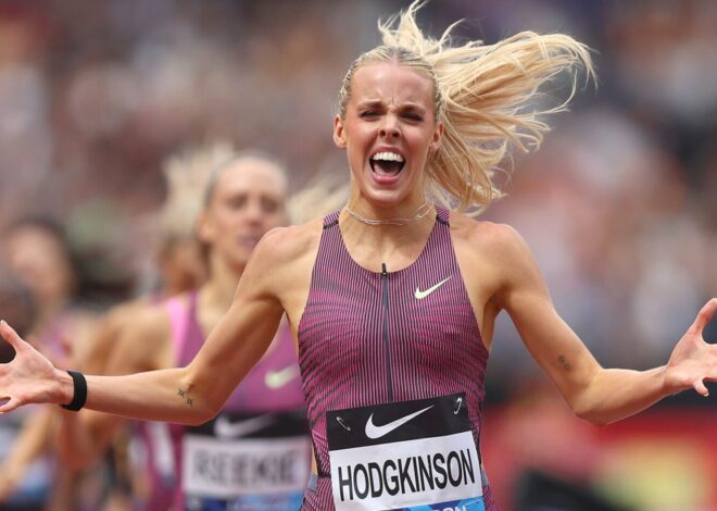 Keely Hodgkinson persegue um impressionante hat-trick sub-50, sub-2, sub-4