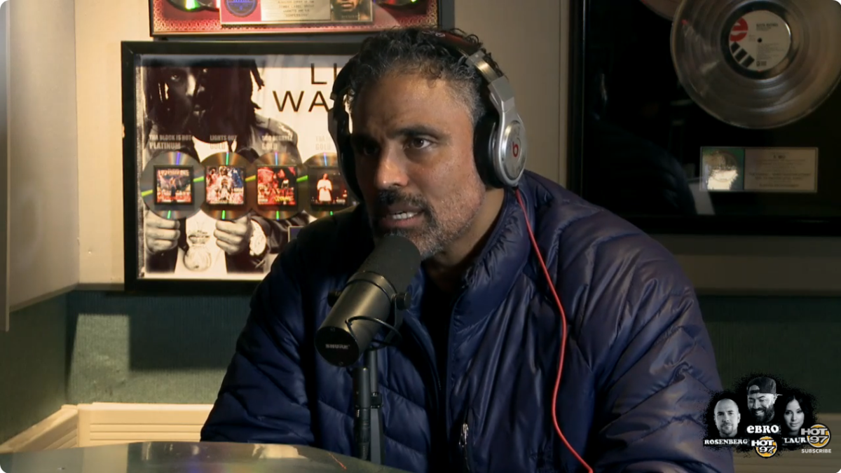 Rick Fox quase briga em evento de campanha