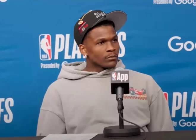 Anthony Edwards questiona os hábitos dos Timberwolves após a eliminação dos Spurs nos playoffs