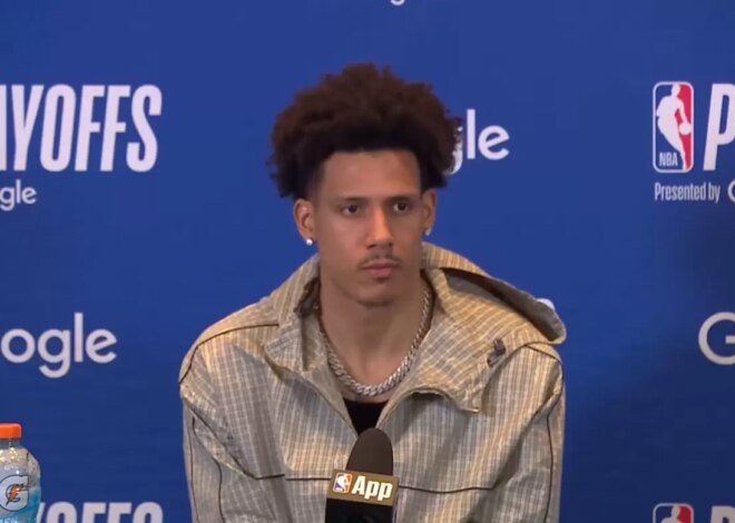 Jalen Johnson reflete sobre o colapso do Hawks nos playoffs após derrota de 51 pontos para o Knicks