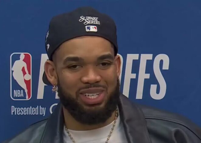 Karl-Anthony Towns analisa a corajosa vitória dos Knicks no jogo 2