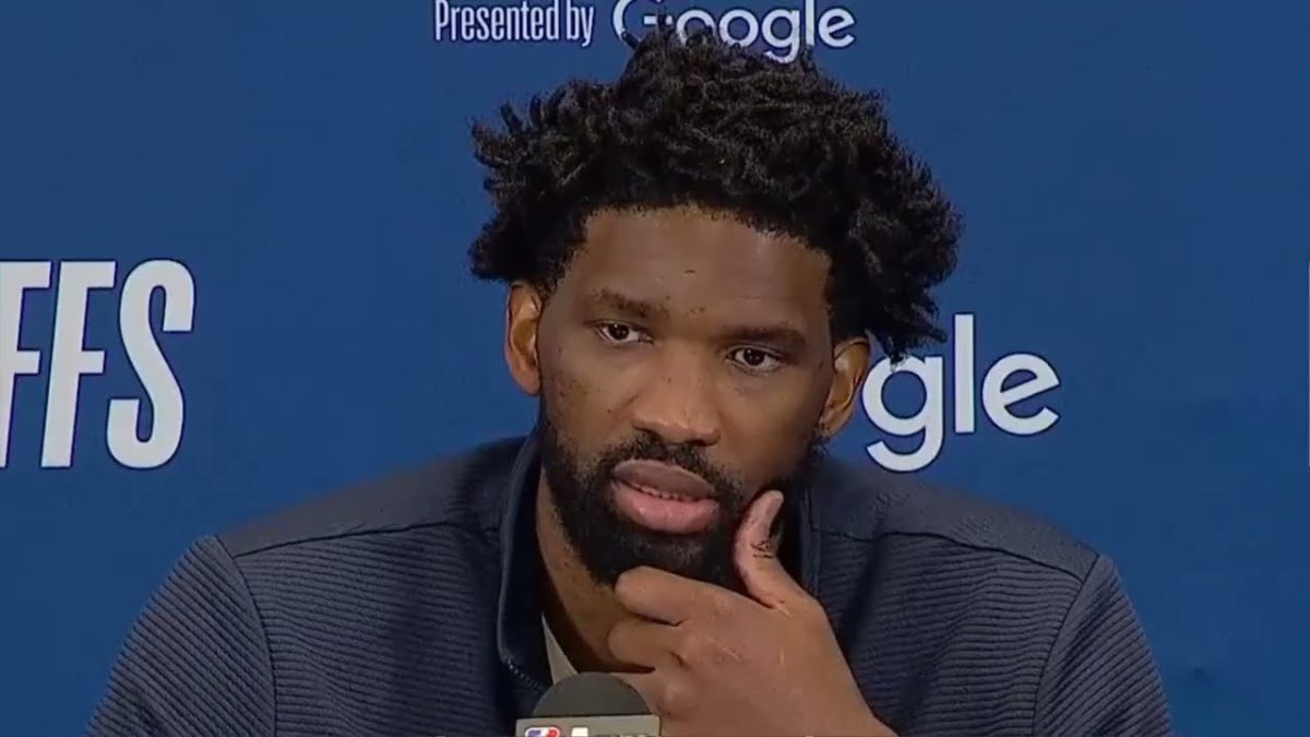 Joel Embiid diz que “é bom vencer” após o retorno do jogo 7