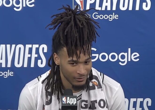 Stephon Castle detalha a mentalidade física do Spurs e a abordagem do Jogo 6