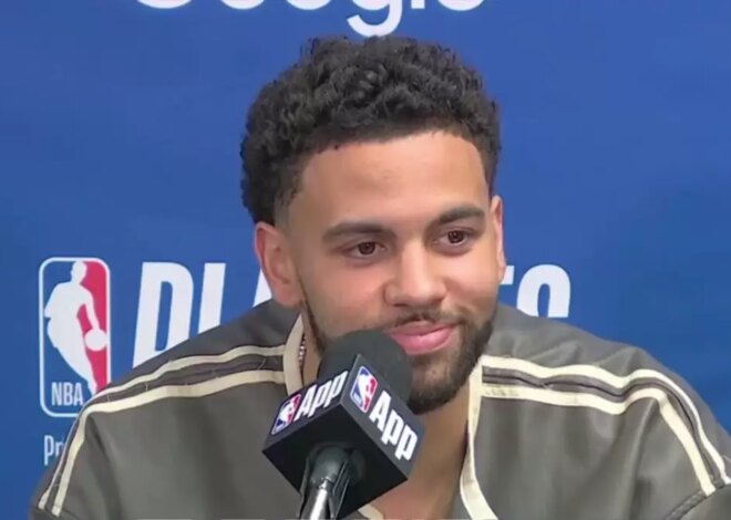 Ajay Mitchell detalha aumento de confiança após fuga de 24 pontos nos playoffs contra o Lakers