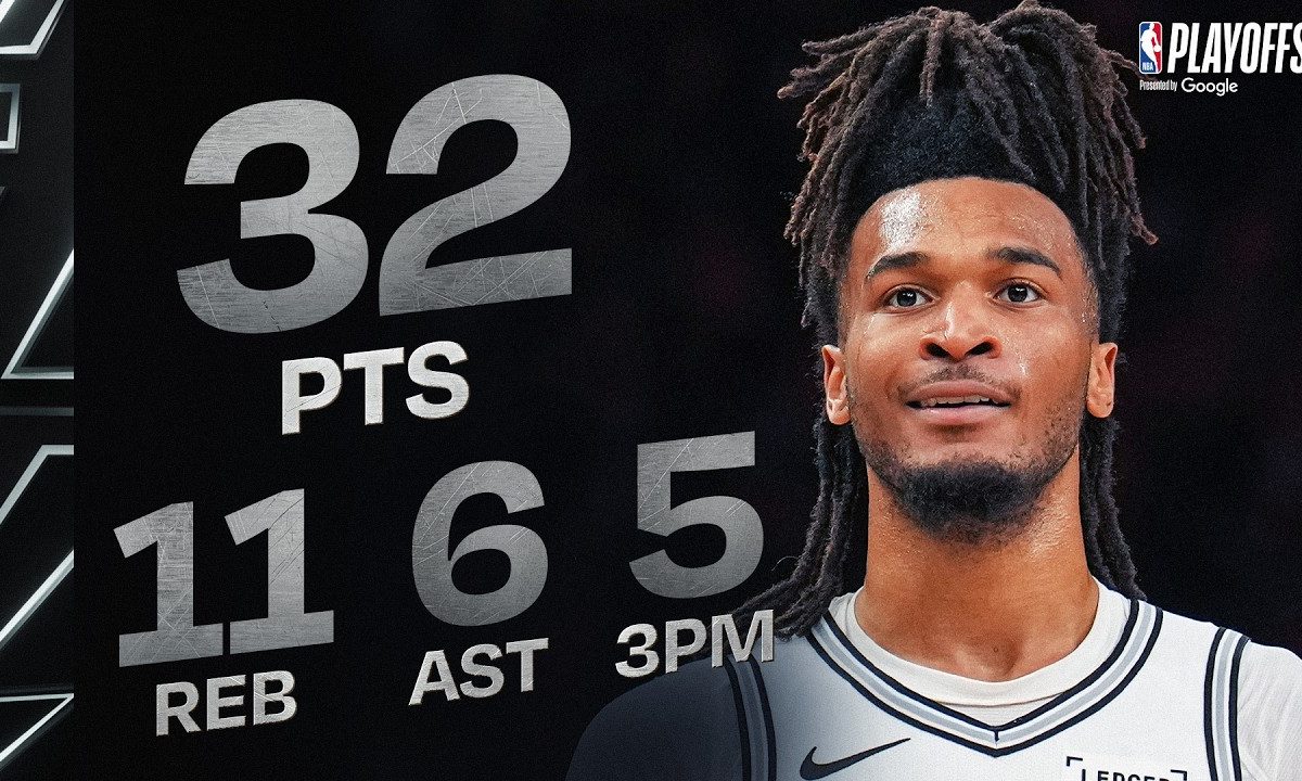 Stephon Castle entra em erupção enquanto os Spurs esmagam os Timberwolves para chegar à final do Oeste contra o Thunder