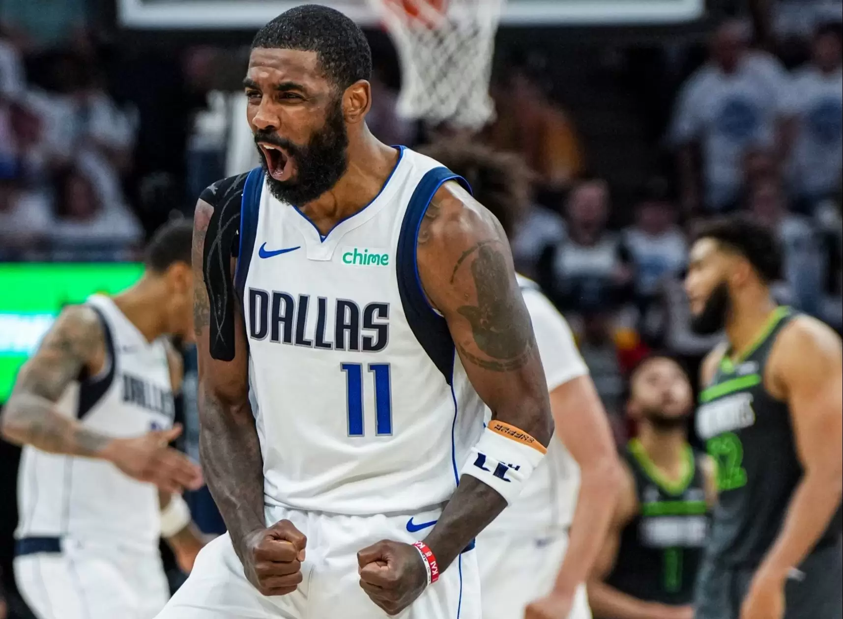 Luka Doncic nomeia Kyrie Irving como o oponente individual mais difícil