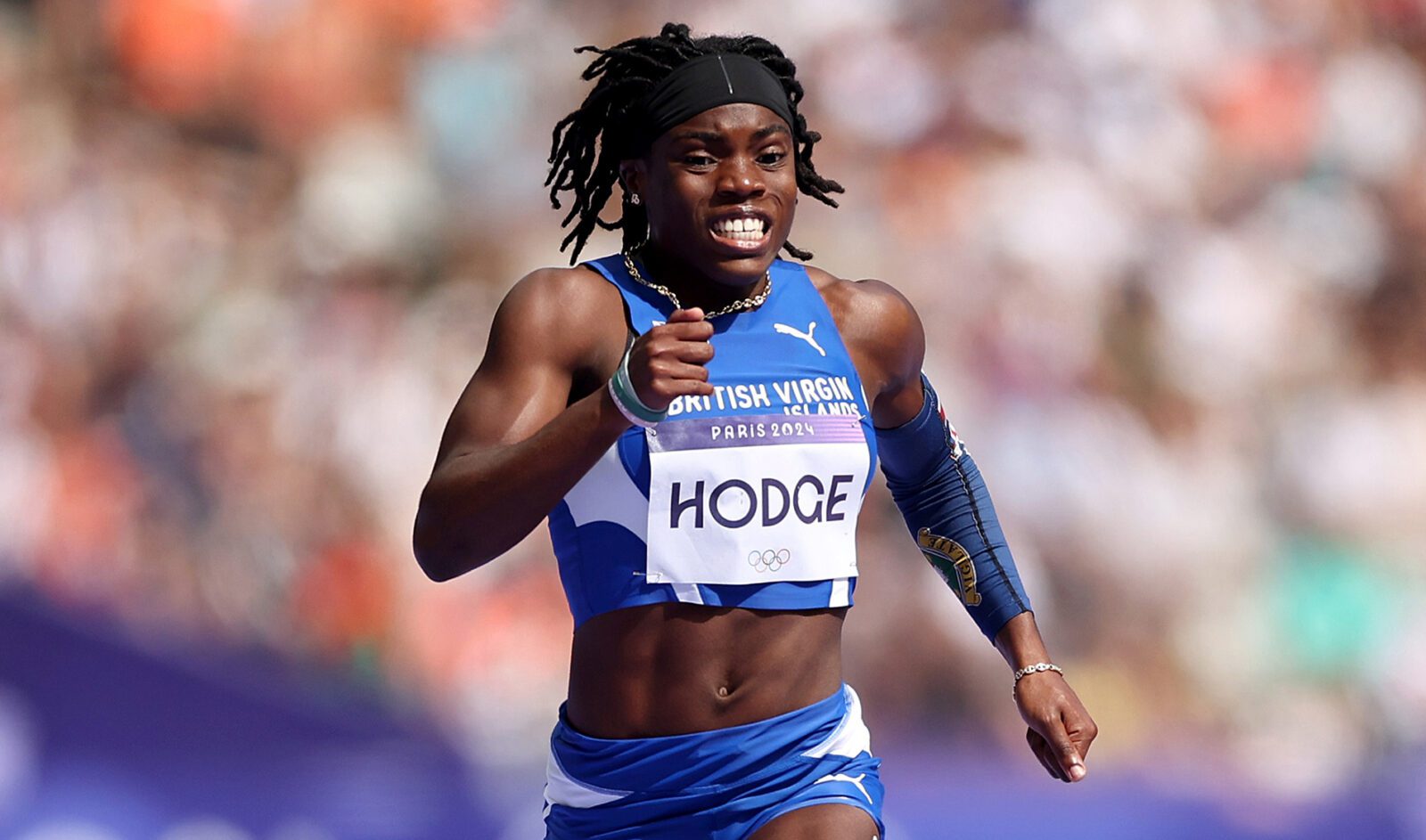 Adaejah Hodge fica em quinto lugar no ranking de todos os tempos dos 100m