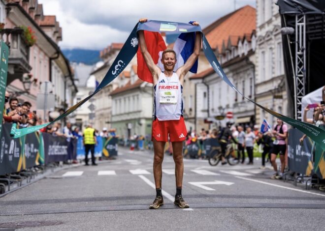 Frederic Tranchand e Judith Wyder domam as trilhas na Eslovênia