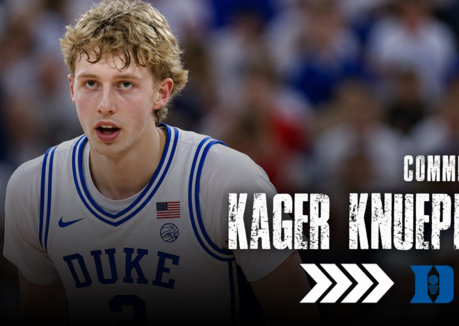 Quebra: Kager Knueppel se compromete com Duke