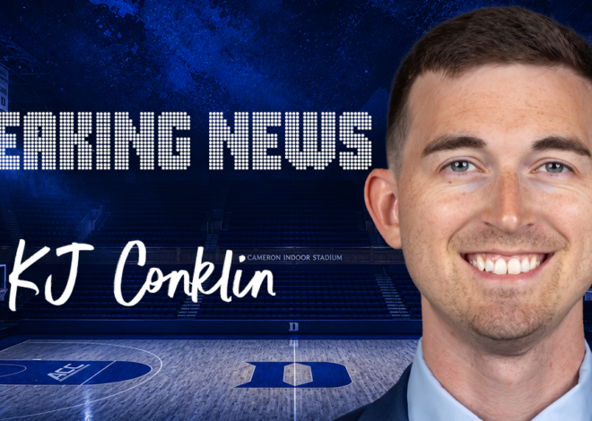 Notícias de última hora: Blue Devils adiciona novo treinador assistente em KJ Conklin