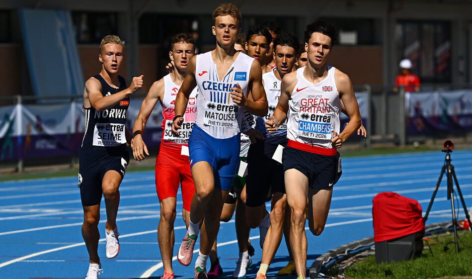 Os britânicos deixam sua marca no calor com o início do Campeonato Europeu Sub-18