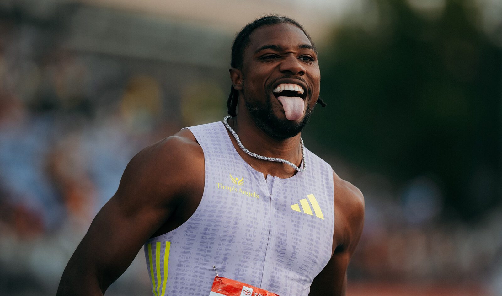 Noah Lyles atinge a marca abaixo de 9,8 na cidade de Nova York
