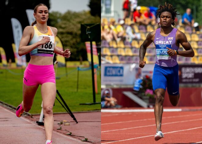Phoebe Gill e Jake Odey-Jordan lideram a seleção mundial Sub-20 da Grã-Bretanha