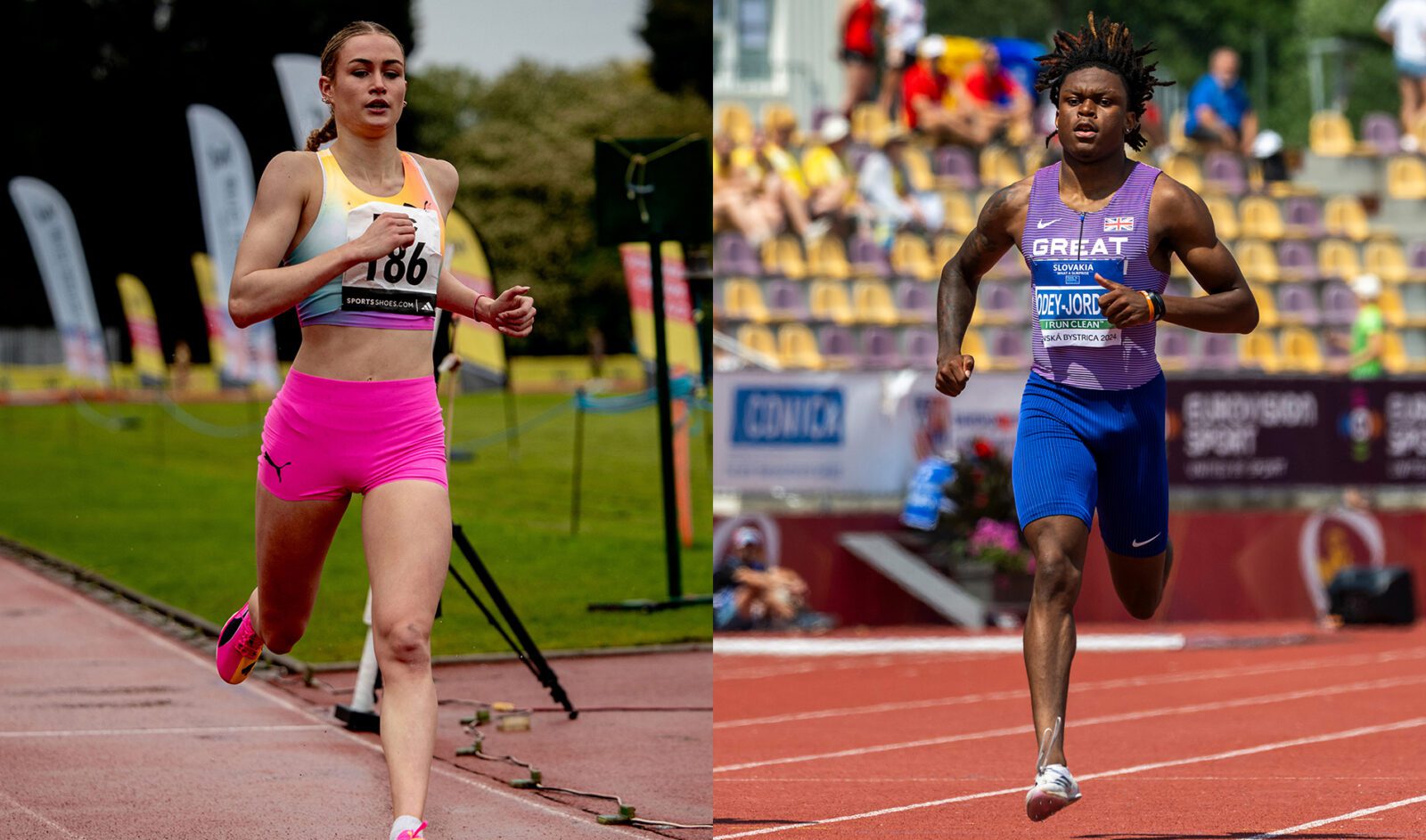 Phoebe Gill e Jake Odey-Jordan lideram a seleção mundial Sub-20 da Grã-Bretanha